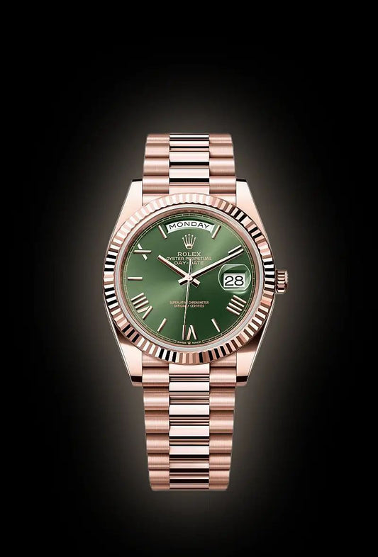 Role_x Day Date Copper Green